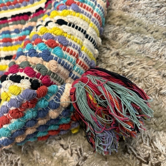 Sole Society Tote Woven Fringe Boho Bag - Picture 4 of 9